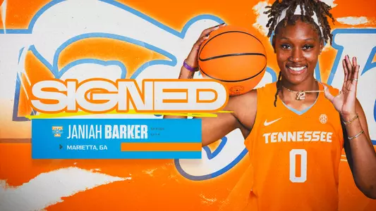 Janiah Barker Signing Graphic