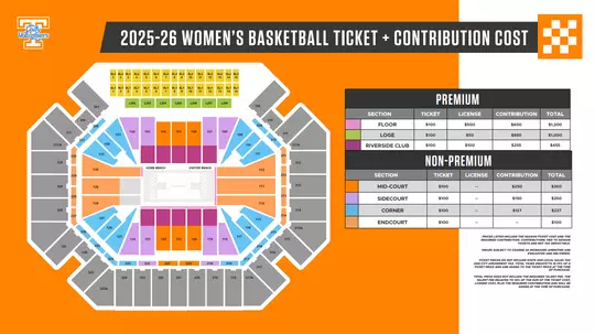 2025-26 WBB Season Ticket Pricing Map