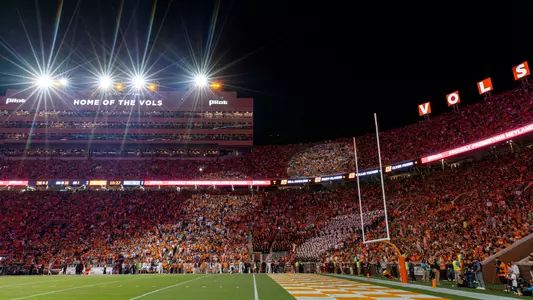 Neyland at Night Mississippi State