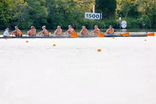Oak Ridge, TN - May 11, 2025 - \row during the Rowing SEC Championship at Melton Hill. Photo By Kyndall Williams/Tennessee Athletics