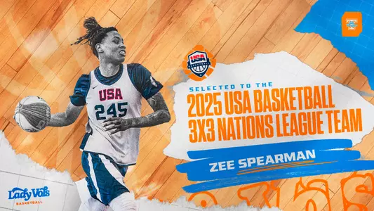 Zee Spearman USA 3x3 Nations League Team Graphic