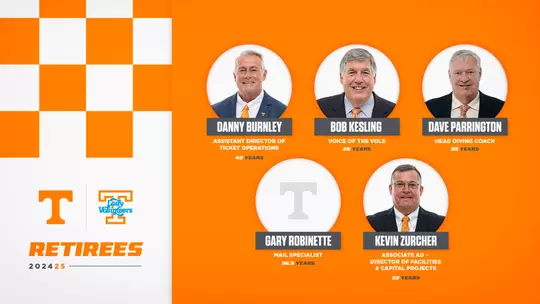 2024-25 UT Athletics Retirements