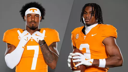 Arion Carter / Jermod McCoy - 2025 Preseason Portraits