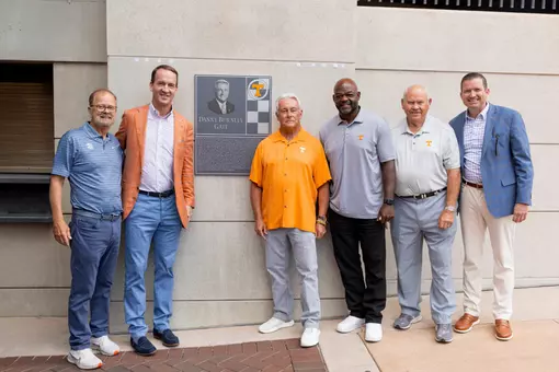 Starting in 2025, Gate 21B, also known as the family-player gate. will be renamed to Danny Burnley Gate 21B, honoring the VFL’s 50 total years of service spent with the University of Tennessee, including 42 as a full-time staff member.