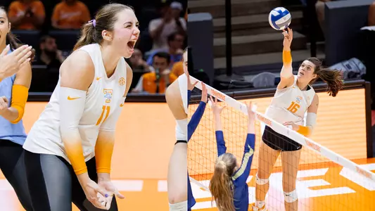 CAroline Kerr and Chelsea Sutton Earn SEC Player of the Week Honors