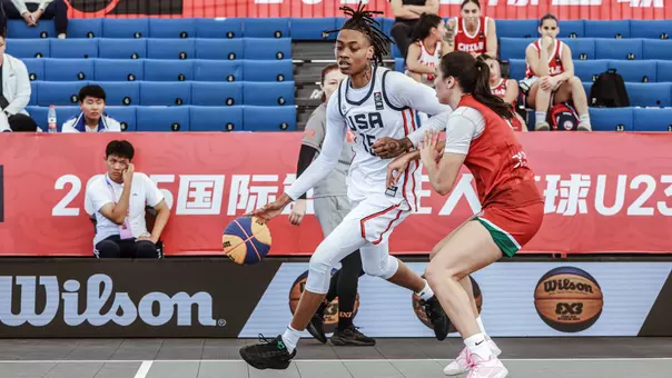 Zee Spearman vs. Mexico (9/17/25) at FIBA U23 3x3 World Cup in Xiong’an, China