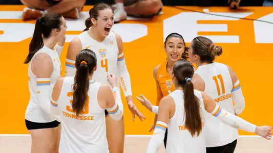 Huge Team Celebration During SEC Opener Win Against Georgia