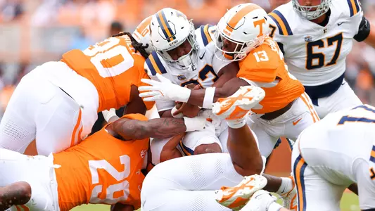 KNOXVILLE, TN - September 06, 2025 - \fb during the game between the ETSU Buccaneers and the Tennessee Volunteers at Neyland Stadium in Knoxville, TN. Photo By Tennessee Athletics