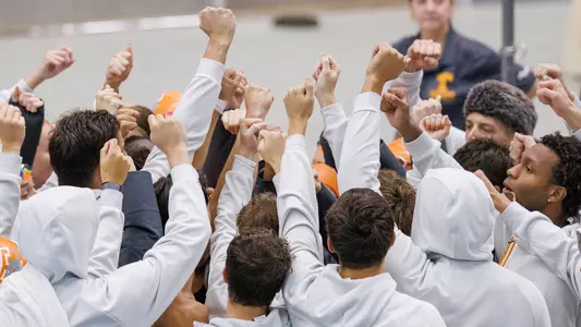 Team Huddle Photo at Allan Jones Aquatic Center