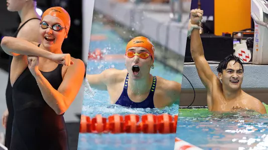 Three Tennessee Swimmers Earn SEC Weekly Honors