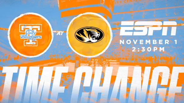 Tennessee vs. Missouri Schedule/TV Change