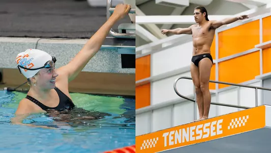 Julia Burroughs and Nick Stone Earn SEC Community Service Team Honors