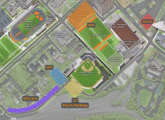 2026 Baseball Parking
