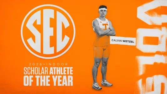 Calvin Wetzel - 2026 SEC Indoor Scholar Athlete of the Year