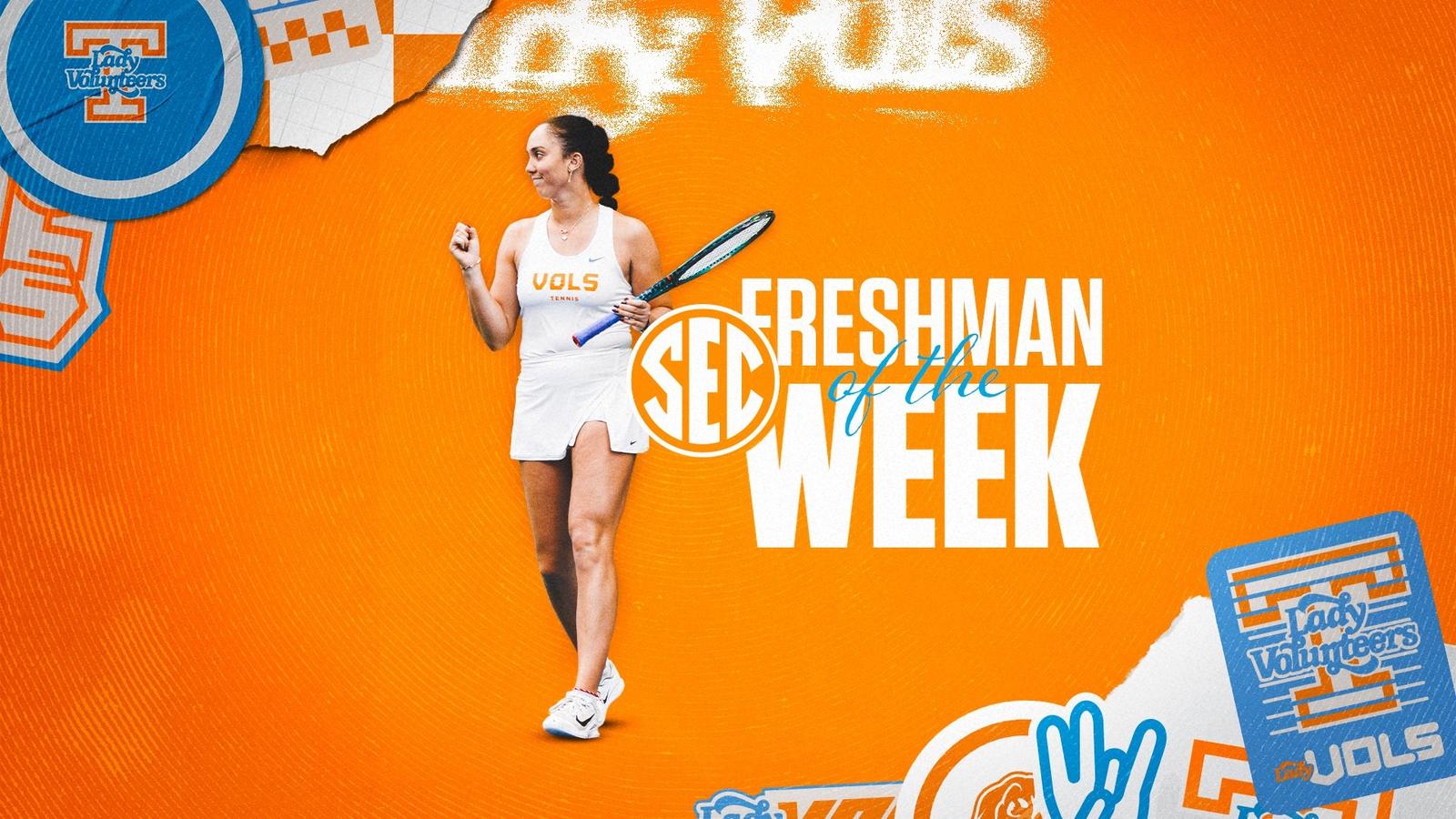 Scott Earns First SEC Freshman of the Week Honor - University of Tennessee Athletics Scott Earns First SEC Freshman of the Week Honor - University of Tennessee Athletics