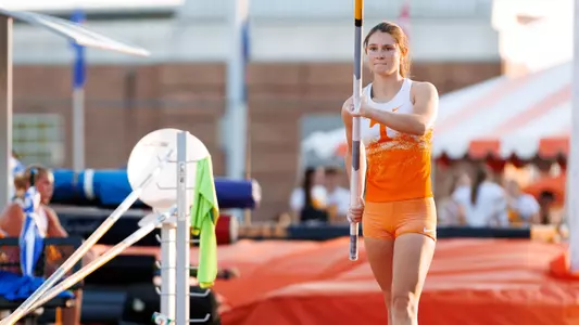 KNOXVILLE, TN - April 10, 2026 - Hannah Grace of the Tennessee Volunteers during Day 1 of the Tennessee Invite at Tom Black Track At LaPorte Stadium in Knoxville, TN. Photo By Elliot Walker/Tennessee Athletics