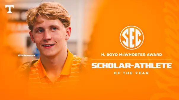Martin Espernberger McWhorter Student-Athlete of the Year