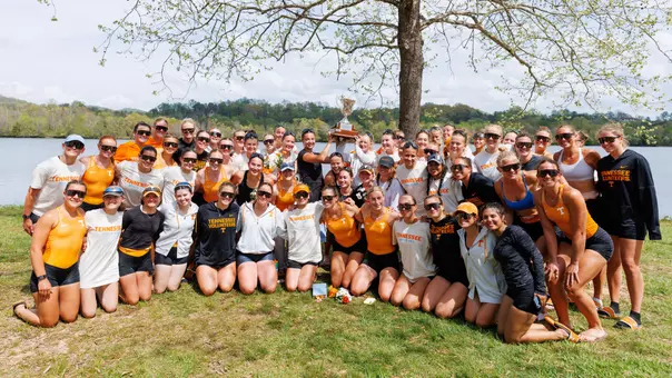 Tennessee Celebrates Win at Rocky Top Invite