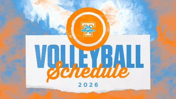 2026 Volleyball Schedule Release Graphic