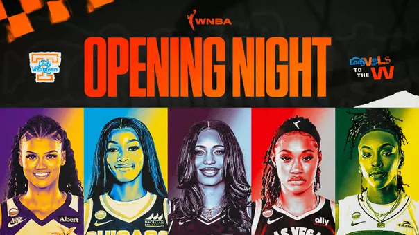 2026 WNBA Opening Night Graphic