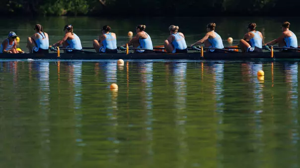 First Varsity Eight Boat Competes at SEC Championships