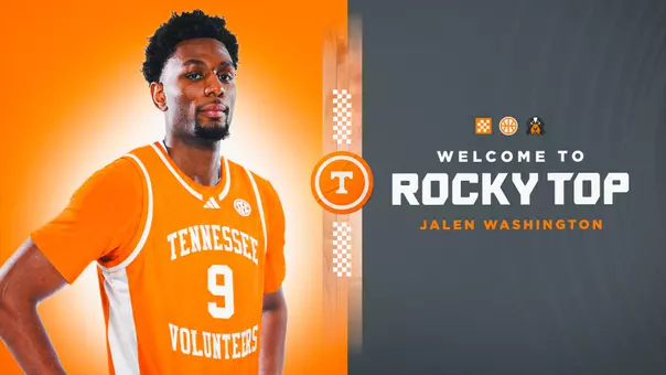 Welcome to Rocky Top Jalen Washington