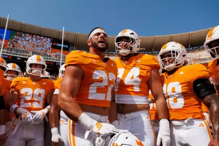 KNOXVILLE, TN - September 05, 2026 - Linebacker Jeremiah Telander #22 of the Tennessee Volunteers during the game between the Furman Paladins and the Tennessee Volunteers at Neyland Stadium in Knoxville, TN. Photo By Kate Luffman/Tennessee Athletics