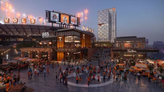 865 Neyland has been unveiled as the official name and brand identity for the transformative mixed-use entertainment district and hotel and residential tower currently under development adjacent to Neyland Stadium at the University of Tennessee.