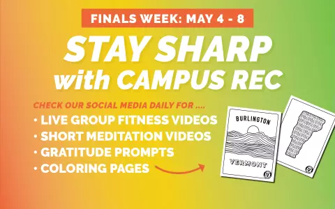 Stay Sharp with Campus Rec