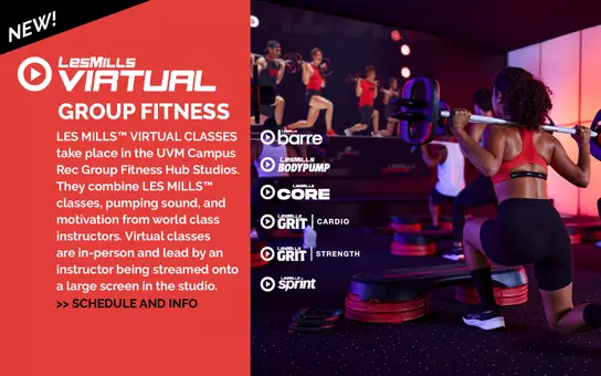 Virtual group fitness classes