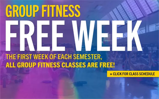 Group Fitness Free Week Fall 2025