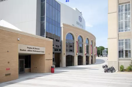 Stephen M. Bennett Student-Athlete Performance Center at Camp Randall Stadium. (Photo by David Stluka)
