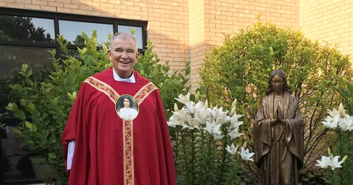 Monsignor Michael Burke (shared by St. Maria Goretti)