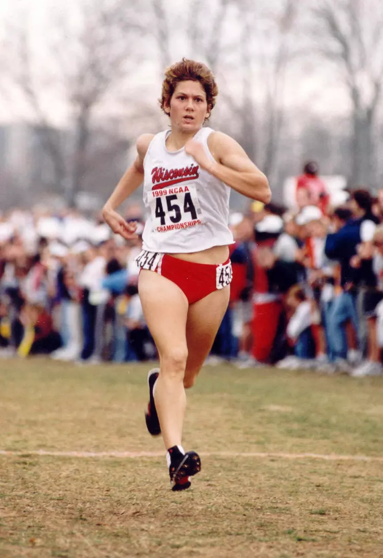 Erica Palmer, Wisconsin cross country at NCAA cross country championships 1999