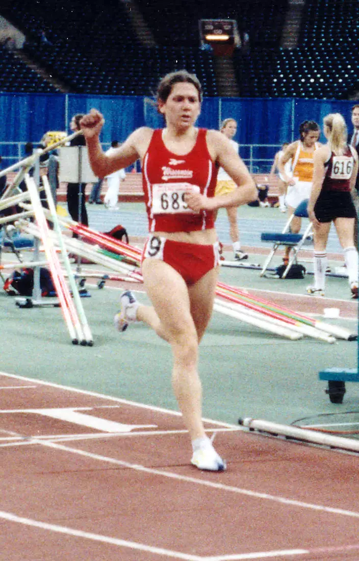 Erica Palmer, Wisconsin track and field at NCAA track & field championships 1999