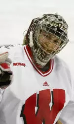 Jessie Vetter is the first goaltender to start in four consecutive NCAA championship games.