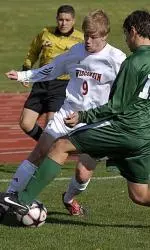 <b>Max Wilson was one of three new faces in UW's starting 11 Sunday against Michigan State</b>