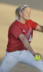 <b>Kristyn Hansen had a 13-to-3 strikeout-to-walk ratio last year</b>