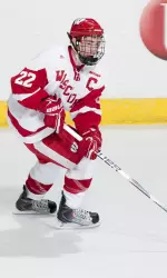 <b>Senior tri-captain notched two goals Saturday night versus UAA.</b>