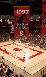 Volleyball in the UW Field House