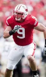 <b>Blake Sorensen and Northwestern linebacker Bryce McNaul were childhood friends growing up in Eden Prairie, Minn.</b>