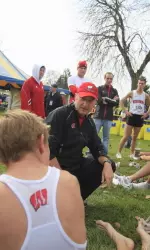<b>Second year head coach Mick Byrne wins his second straight Big Ten Coach of the Year award.</b>