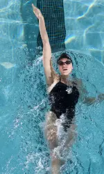 <b>Maggie Meyer has won all 10 individual events she has competed in this season</b>