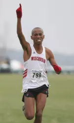 <b>Former Wisconsin runner Simon Bairu won his seventh Canadian cross country title on Saturday, Nov. 28.</b>