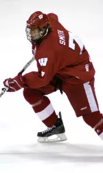 <b>Junior Brendan Smith contributed a goal and an assist in the team's victory.</b>