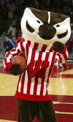 Bucky Badger at UW game