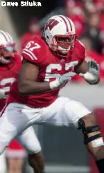 <b>Josh Ogelsby returned to practice on Saturday after knee surgery.</b>