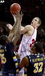 <b>Jon Leuer is coming off consecutive double-doubles against Green Bay and Marquette</b>