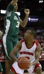 <b>Trevon Hughes led the way for the Badgers with 20 points Wednesday</b>