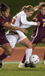 <b>Laurie Nosbusch was the team's leading scorer</b>